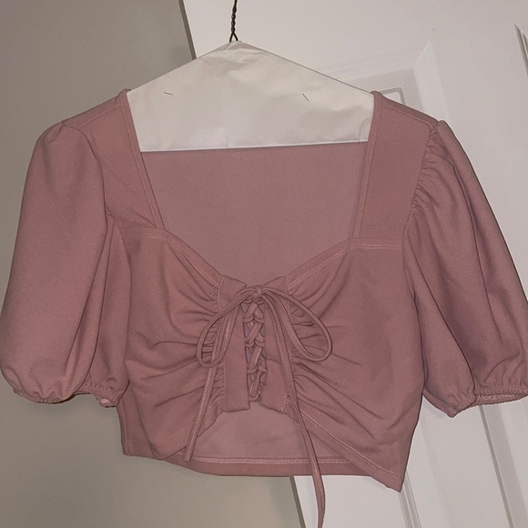 Pink crop top - Picture 1 of 1